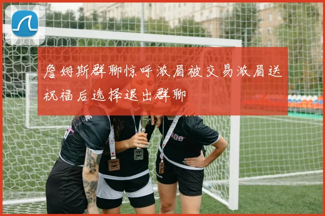 詹姆斯群聊惊呼浓眉被交易浓眉送祝福后选择退出群聊