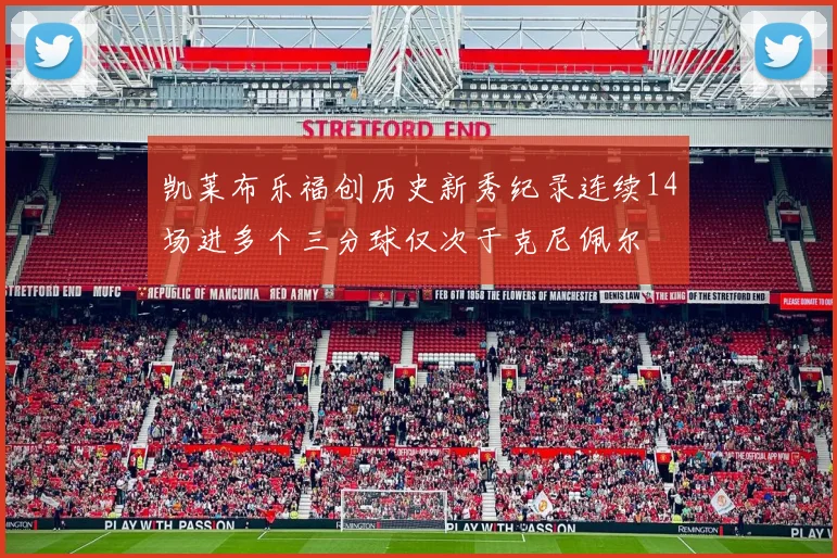 凯莱布乐福创历史新秀纪录连续14场进多个三分球仅次于克尼佩尔